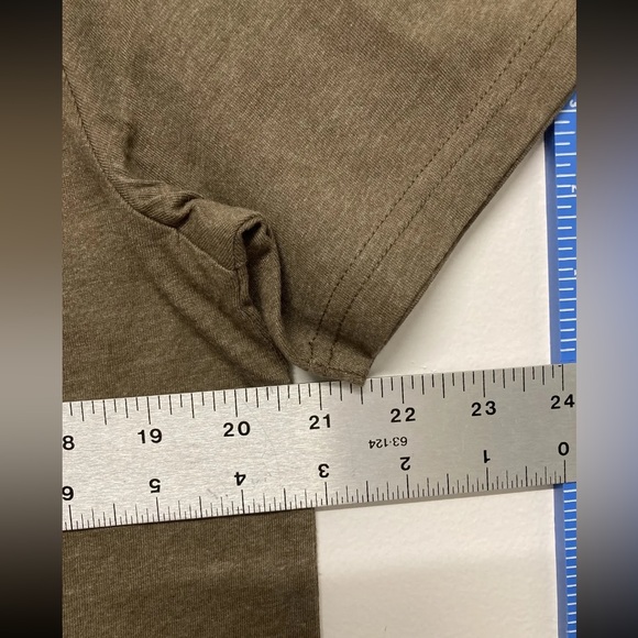 Flag & Anthem Mens T-Shirt Medium Light Brown Graphic Tee Adult Short Sleeve NWT - Picture 10 of 10